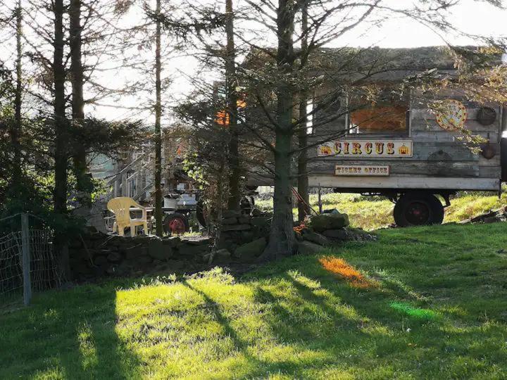 2 X Double Bed Glamping Wagon In Dalby Forest スカーバラ エクステリア 写真